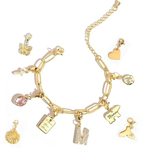 Personalised charm bracelet