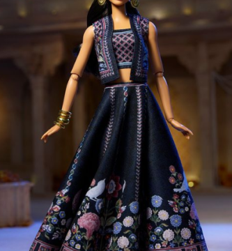 "Barbie Dazzles in Her First Diwali Outfit Celebrating Light and Tradition"