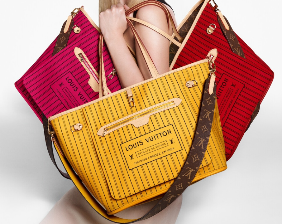 Fall in Love with Louis Vuitton Neverfull Inside Out the Perfect Reversible Bag