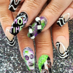 halloween nail art